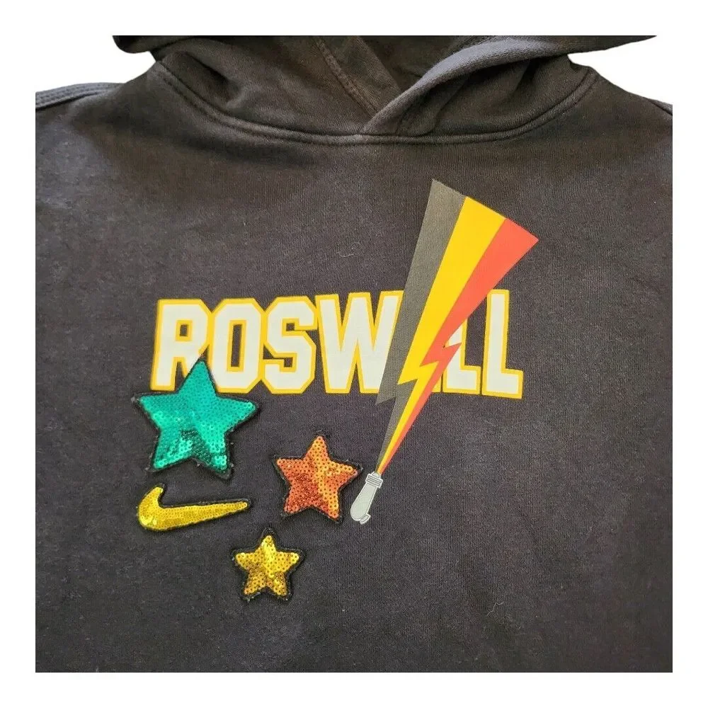 EUC‎ Nike Roswell Rayguns Hoodie Jacket Size Large Youth Unisex Swoosh Pullover